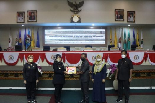Wagub Lampung Sampaikan Empat Raperda Prakarsa Pemprov Lampung