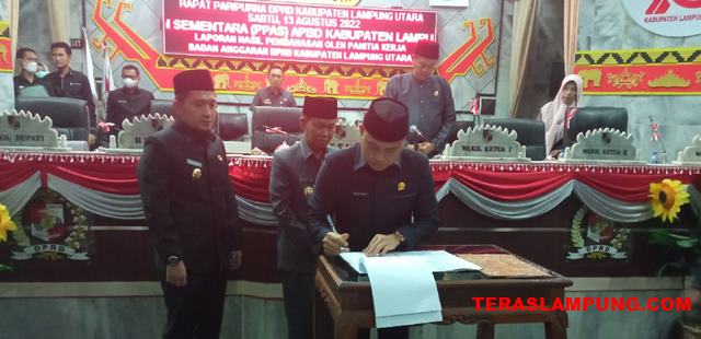 Sidang Paripurna DPRD Lampung Utara Digelar Malam Hari, Ini Alasannya