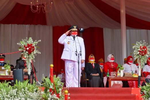 Gubernur Arinal Jadi Inspektur Upacara Peringatan HUT ke-77 RI