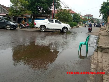 Soal Genangan Air di Jalan Pahlawan, Ini Respons Wabup Lampung Utara