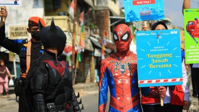 Harhubnas , PT KAI Tanjungkarang Kampanyekan Keselamatan di Perlintasan Sebidang