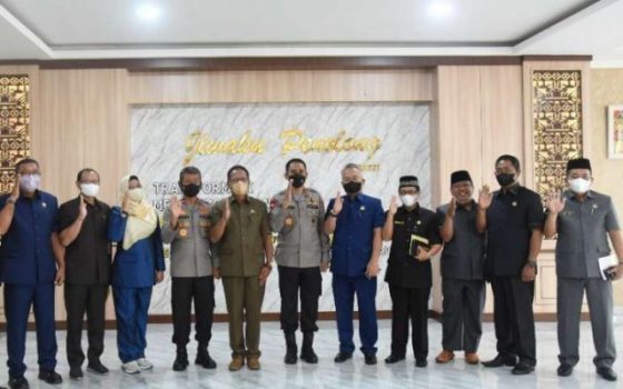 Perkuat Sinergi, Pimpinan DPRD Lampung Silaturahmi ke Polda