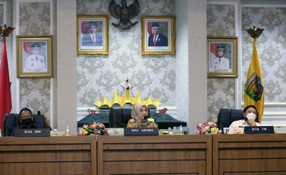 Ketua DPRD Lampung Terima Kunjungann Peserta Sespimti Polri Dikreg ke-31