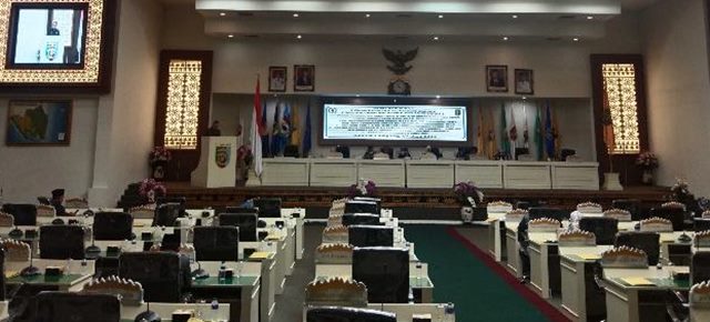 DPRD Lampung Gelar Rapat Paripurna Tanggapan Eksekutif atas Pandangan Umum Fraksi
