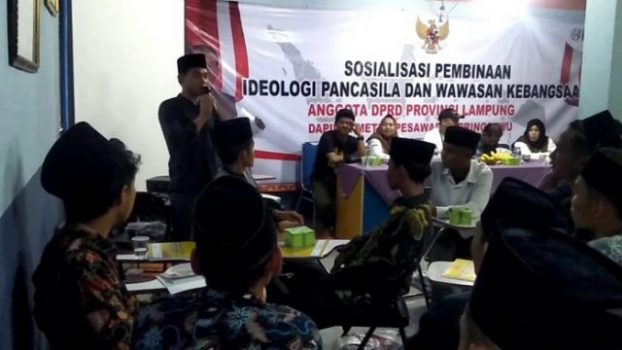 FX Siman Sosialisasi IPWK di Ponpes Baitul Quran Pringsewu