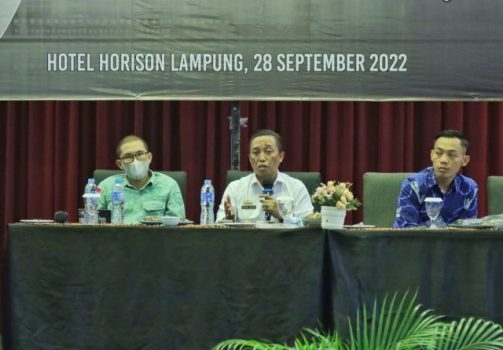 Kadis Kominfotik Lampung Buka Kegiatan Peningkatan Mutu SDM dalam Pemahaman P3SPS