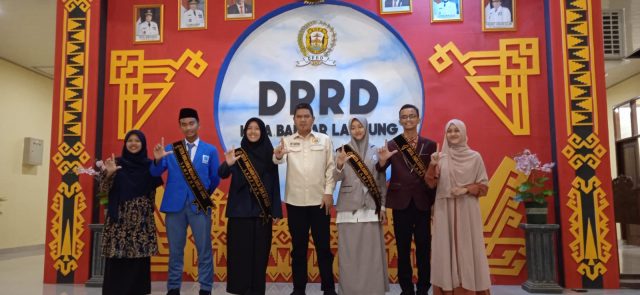 Dukung Program Duta Parlemen Remaja, Ini Kata Wakil Ketua DPRD Bandarlampung