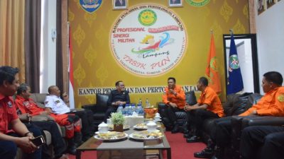 Komisi V DPRD Lampung Bersilaturahmi ke Kantor Basarnas