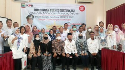 Roadshow Bus KPK, ASN Lampung Selatan Ikuti Bimtek  Gratifikasi 