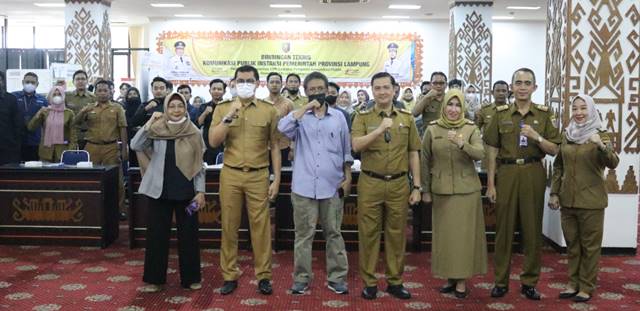 Dinas Kominfotik Provinsi Lampung Gelar Bimtek Komunikasi Publik Instansi Pemerintah