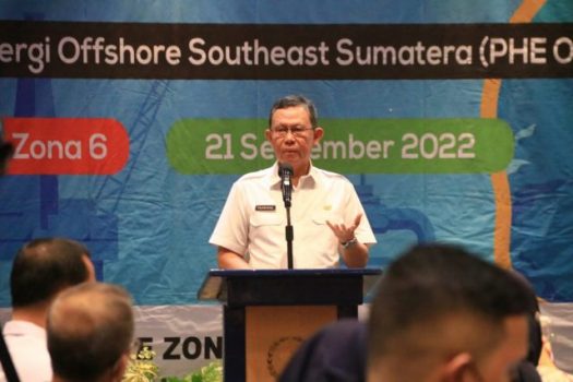 Sekdaprov Buka FGD Penanggulangan Ceceran Minyak Bumi di Lampung