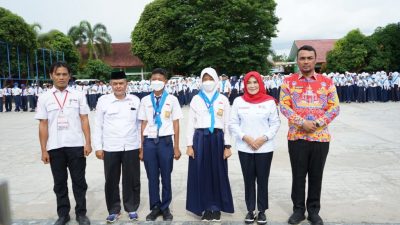 Ketua PMI Lamsel Buka Diklat PMR Tingkat SMP-MTs