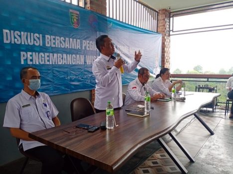 Dinas Kominfotik Lampung Gelar Diskusi Tentang Pengembangan Wisata Hutan Bersama Pegiat Medsos