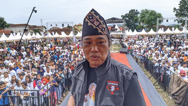 Sahabat Ganjar Lampung Gelar Festival di Lapangan Sawah Brebes Bandarlampung