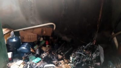 Polisi Selidiki Kebakaran Gudang di Jl Pangeran M. Noer Bandarlampung