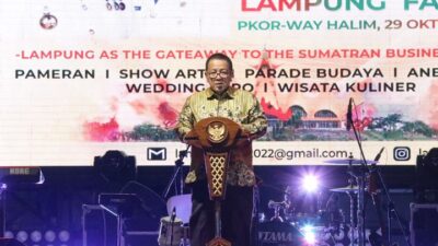 Buka Lampung Fair 2022,  Ini Kata  Gubernur Arinal Djunaidi 