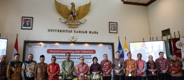 Bupati Lampung Selatan Hadiri Peresmian Reformasi Birokrasi Tematik Penanggulangan Kemiskinan