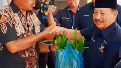 DPW Petani Nasdem Serahkan 20 Ribu Bibit Pohon Produktif kepada Masyarakat Tulangbawang Barat
