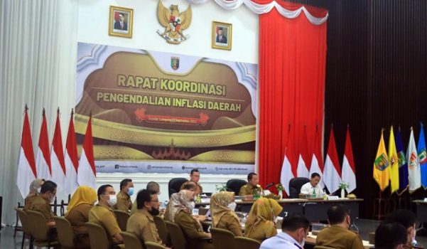 Gubernur Arinal Hadiri Rakor Pengendalian Inflasi Daerah