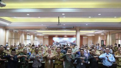 Rakor Pendataan Awal Regsosek 2022, Pemkab Lampung Selatan Dukung Realisasi Satu Data Nasional