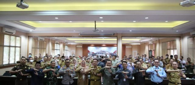 Rakor Pendataan Awal Regsosek 2022, Pemkab Lampung Selatan Dukung Realisasi Satu Data Nasional