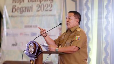 Gubernur Arinal dan Wagub Chusnunia Buka Acara Kopi Lampung Begawi