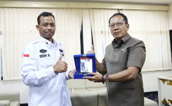 Ketua DPRD Lampung Terima Kunjungan Kepala BNNP