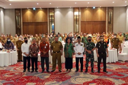 Gubernur Lampung Buka Acara Sosialisasi Pendataan Awal Regsosek 2022