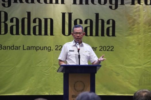 Pemprov Lampung dan KPK Gelar Workshop Peningkatan Integritas Badan Usaha