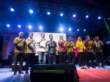 Anjungan Kabupaten Pesawaran Menjadi Anjungan Terbaik di Ajang Lampung Fair 2022