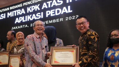 Bank Lampung Terima Penghargaan dari KPK