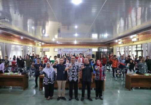 Dinas Kominfotik Lampung Bina KIM Lampung Barat