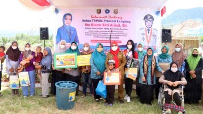 TP PKK Lampung Kunker ke Kelurahan Sumber Agung Bandarlampung