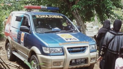 Tingkatkan Pelayanan, PKS Lampung Utara Tambah Satu Unit Ambulans