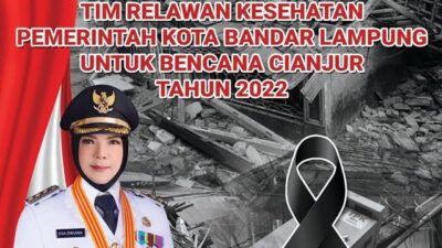 Walikota Bandarlampung akan Pimpin Langsung Pengiriman Bantuan Korban Gempa Bumi Cianjur