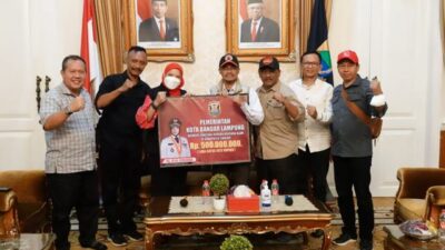 Pemkot Bandarlampung Bantu Rp500 Juta bagi Korban Gempa Bumi Cianjur