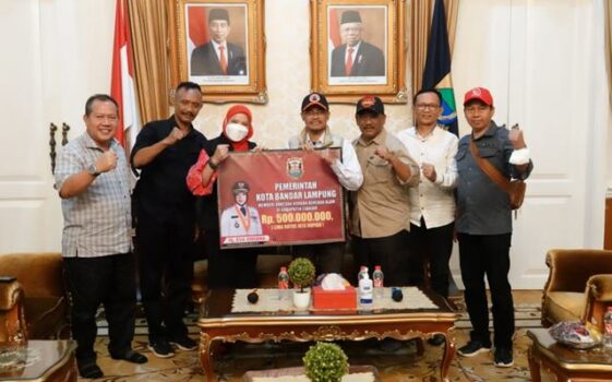 Pemkot Bandarlampung Bantu Rp500 Juta bagi Korban Gempa Bumi Cianjur