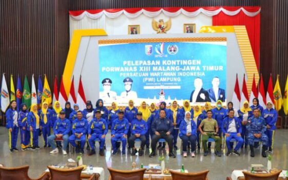 Gubernur Arinal Lepas Kontingen Porwanas 2022