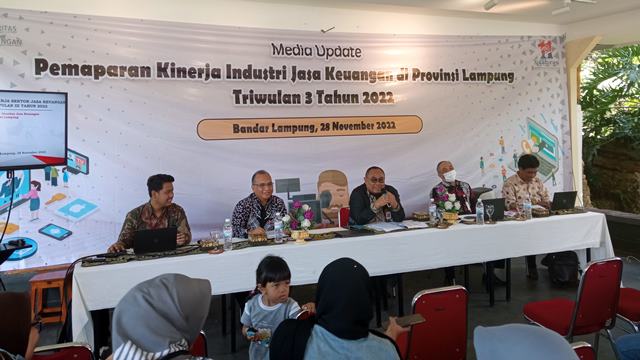 OJK: Indeks Literasi Keuangan Lampung Naik Jadi 41,30 Persen