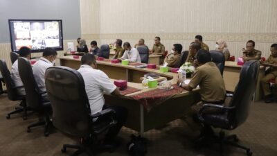 Pemprov Lampung Mengikuti Rapat Pengendalian Inflasi di Daerah