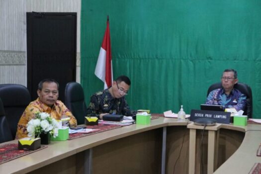 Sekdaprov Lampung Ikuti Rapat Koordinasi Persiapan Penetapan Upah Minimum 2023