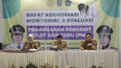 Pemprov Lampung Gelar Rakor Satuan Tugas Penanganan PMK