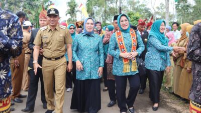 TP PKK Lampung Kunker ke Lampung Barat