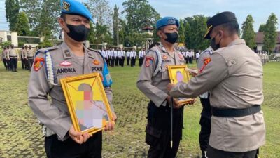 Lakukan Pelanggaran Berat, Lima Personel Polres Lampung Dipecat