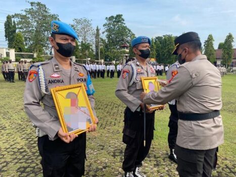 Lakukan Pelanggaran Berat, Lima Personel Polres Lampung Dipecat