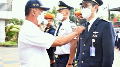 Divre IV Tanjungkarang Laksanakan Apel Gelar Pasukan Angkutan Natal dan Tahun Baru 2023