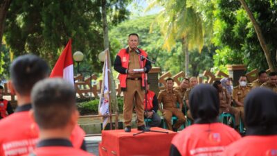 Bupati Nanang Ermanto Lepas 455 Kontingen Lamsel Ikuti Ajang Porprov  2022 di Bandarlampung