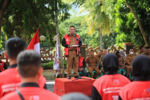 Bupati Nanang Ermanto Lepas 455 Kontingen Lamsel Ikuti Ajang Porprov  2022 di Bandarlampung