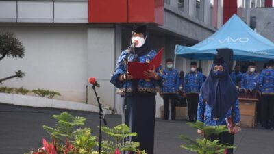 Peringatan Hari Bela Negara, 366 PNS Pemkot Bandarlampung Terima Penghargaan