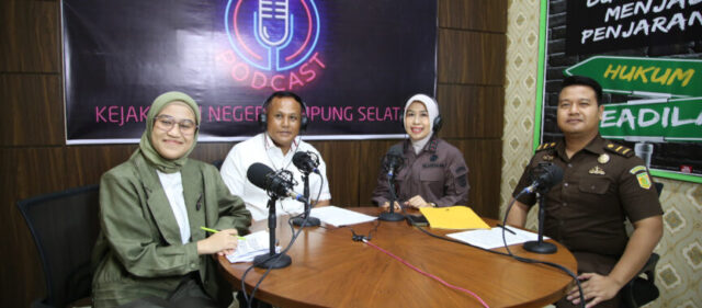 Jadi Narasumber Podcast Kejaksaan Negeri Lampung Selatan, Nanang Ermanto Sampaikan Perkembangan Pembangunan Daerah